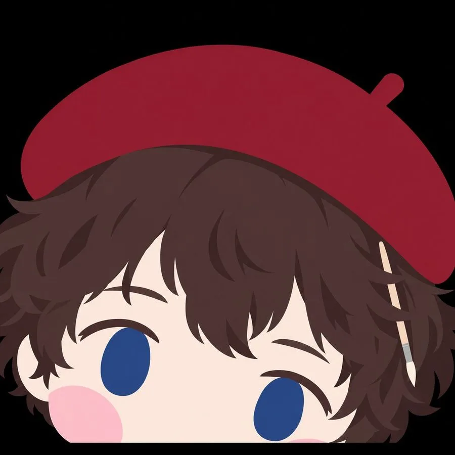 Anime Artist Avatar, AI generated image