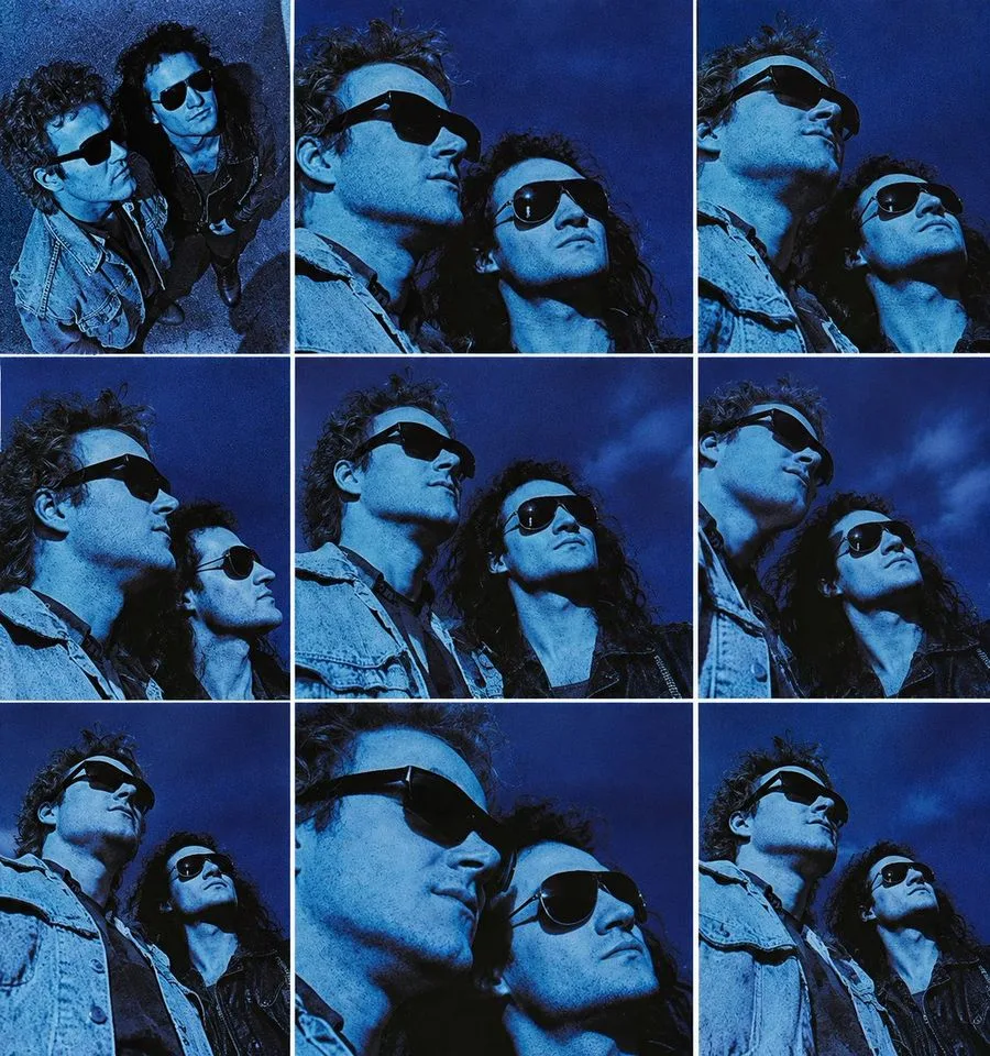 Blue Rock Contact Sheet, AI generated image