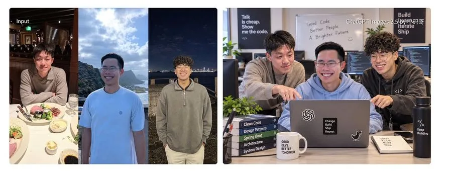 Developer Consistency Collage, AI generated image