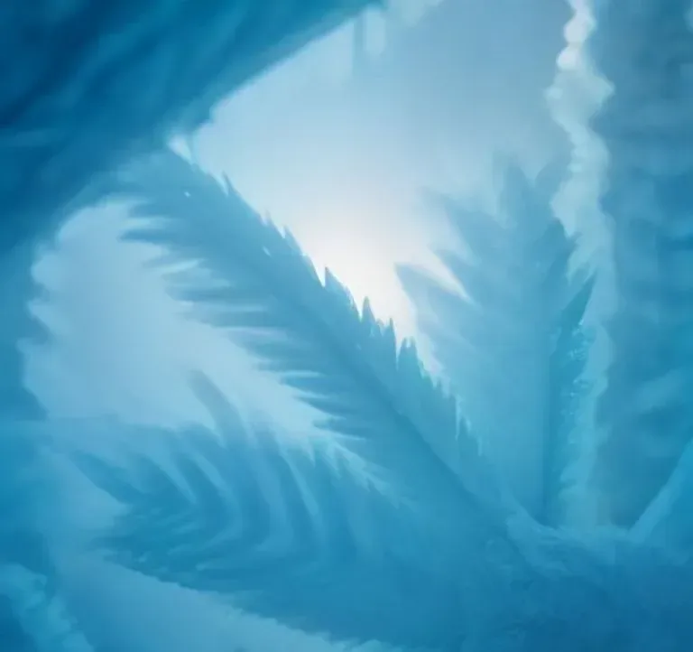 Frost Fern, AI generated image