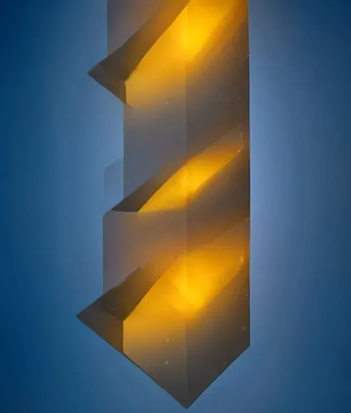 Glass Tide, AI generated image