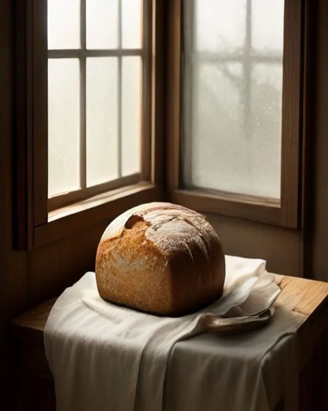 Hearth Loaf, AI generated image