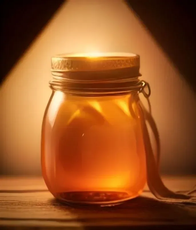 Honey Glow, AI generated image