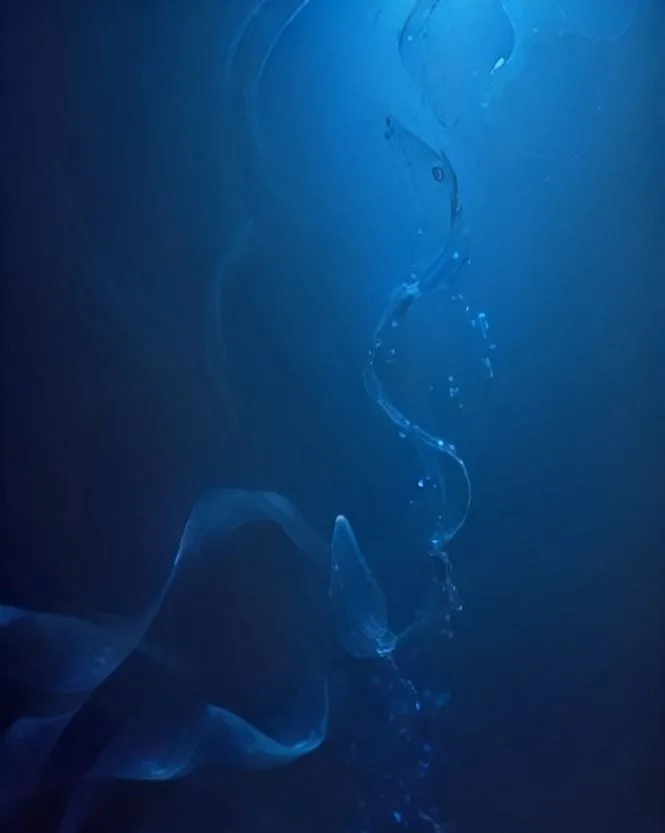 Ink Suspension, AI generated image