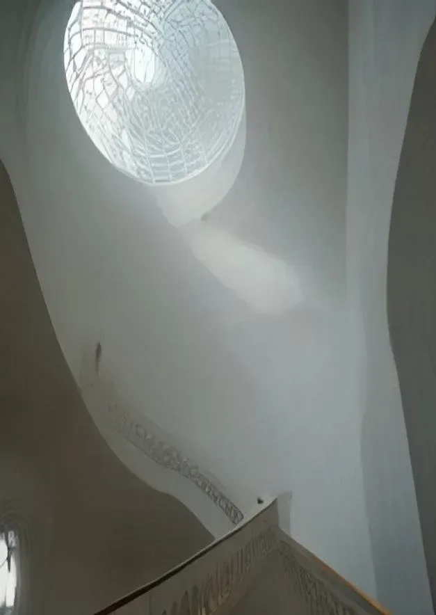 Museum Atrium, AI generated image