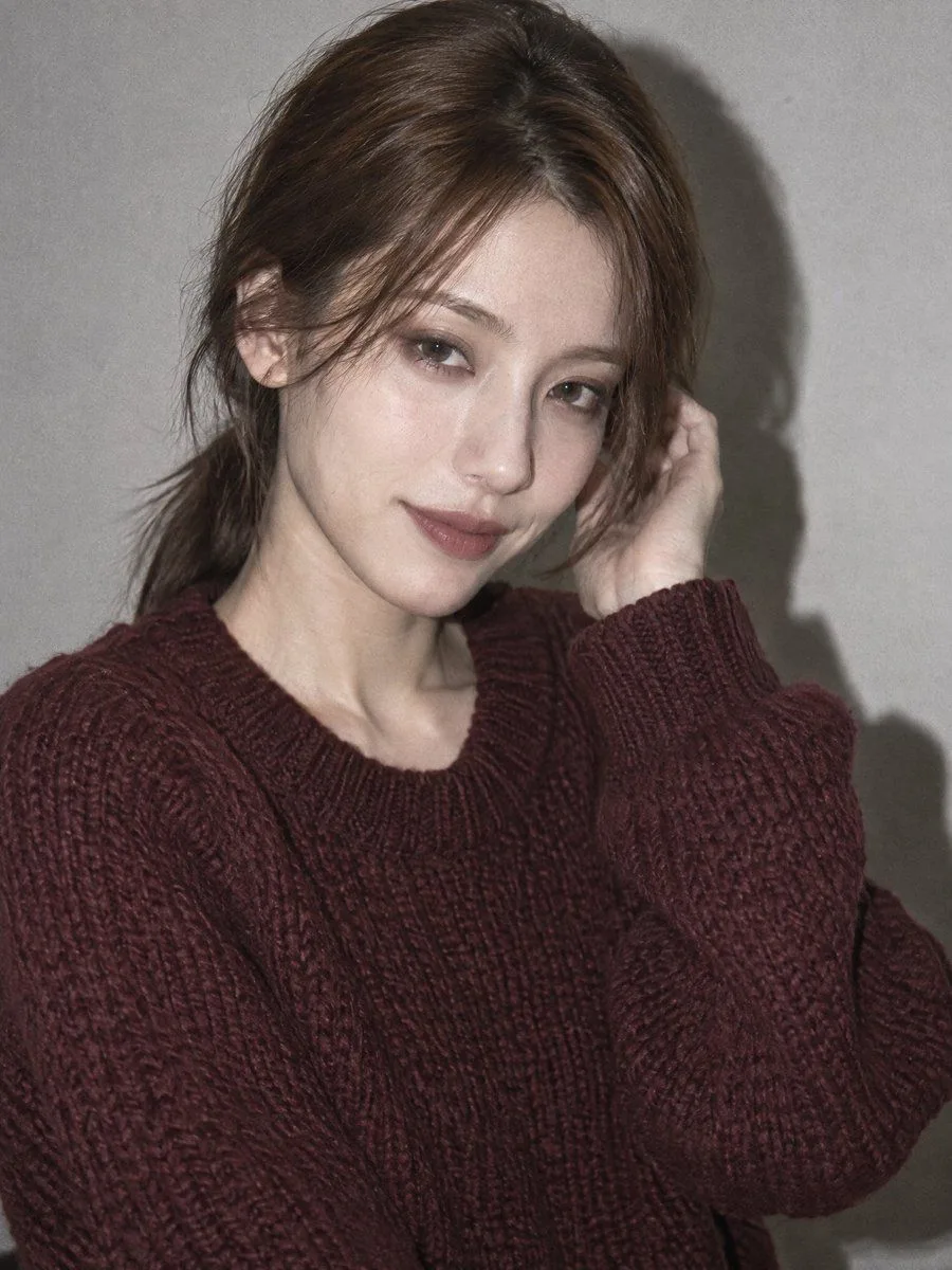 Realistic Flash Portrait, AI generated image