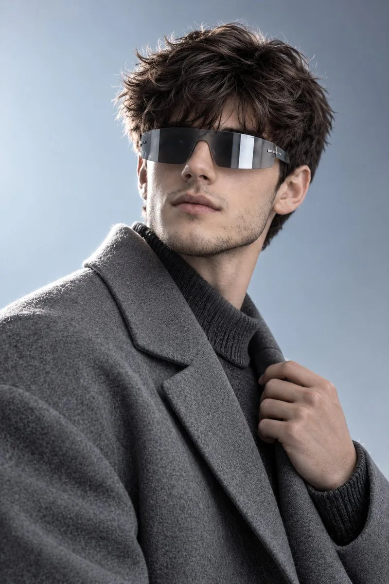 Scandinavian Luxury Portrait, AI generated image