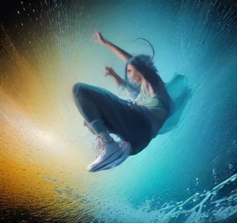 Sneaker Float, AI generated image