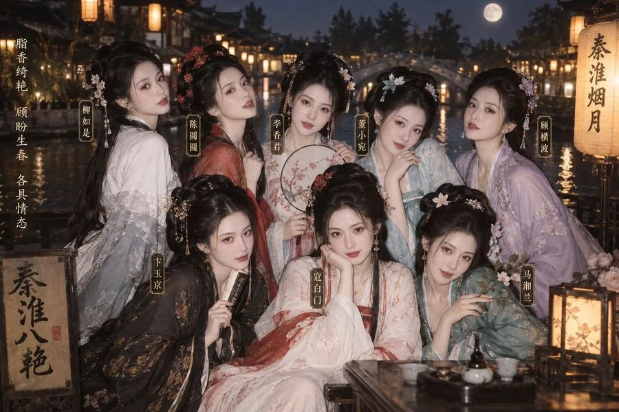 Traditional Chinese Portrait, AI generated image