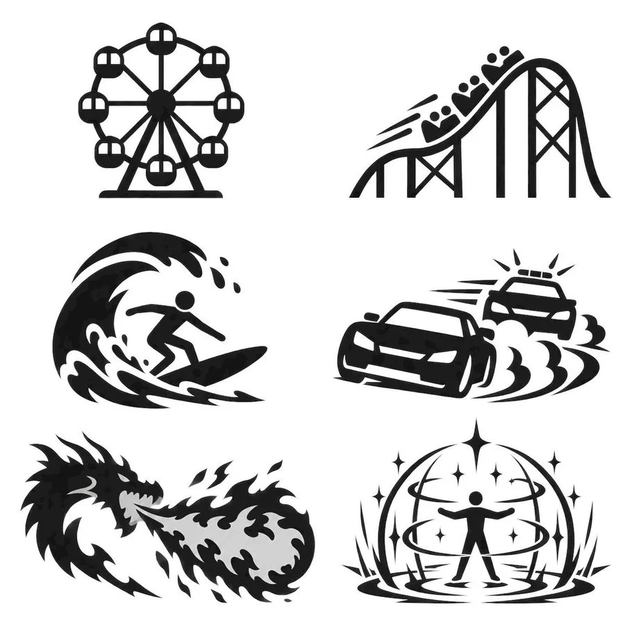 Transparent Powerpoint Background Pictogram, AI generated image