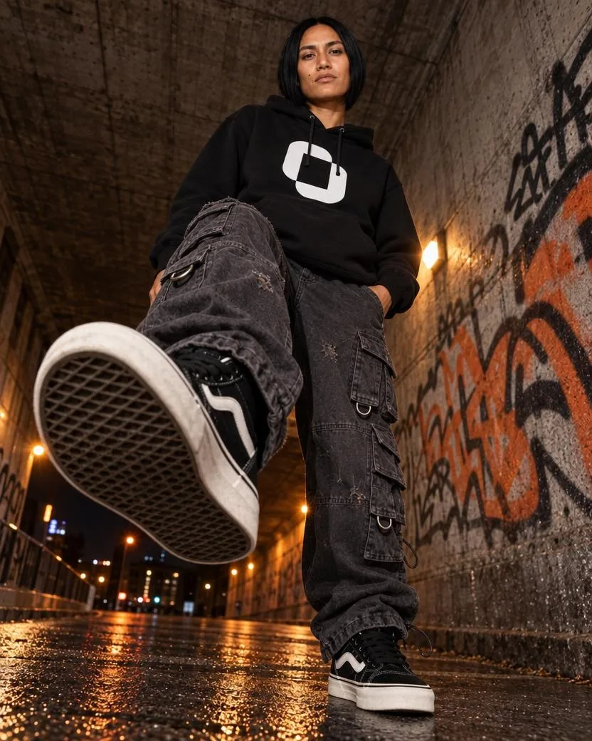 Urban Streetwear Editorial, AI generated image